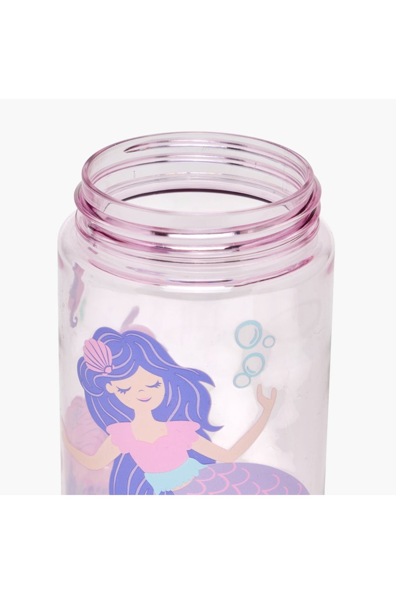 gloo Mermaid Print Sipper Water Bottle - 420 ml - Image 5
